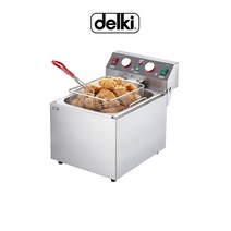 델키 전기 튀김기 업소용 식당 미니포차 9L DK-260 치킨 돈까스 튀김