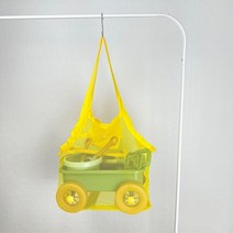 샌드토이웨건 모래놀이 매쉬 가방 (기본 단추 선택)