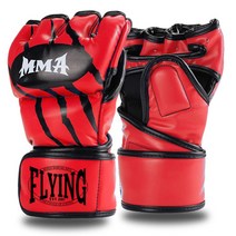 그랜트글러브 8온스 권투 복싱 글러브 트레이닝 ufc 이종격투기 전문 벙커링 샌드백 남자 격투기 MMA, 01 4oz, 03 소망곰 선물빨개M（배달+마우스피스+백백）