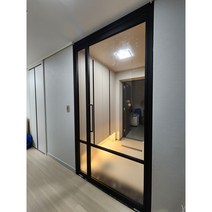 유압도어 여닫이 양개도어 아파트 현관 상가 인테리어 모던 중문, 기본, 서울.하남