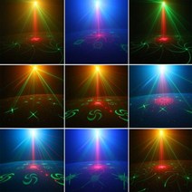 빔 프로젝터 미니 가정용 휴대용 홈 시어터 캠핑 Eshiny stars244064 패턴 dj 레이저 라이트 디스코 파티 램프 g rgb led 바 매직 댄스 무대 조명 스카이, d 64 패턴, USB 5V DC
