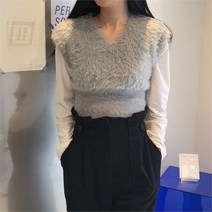 도도하나 도도하나 패드 앙고라 니트조끼2컬러 (8099072)