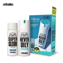 브로앤팁스 네버오일리 올인원 120ML 기획(+바디워시100ML), 네버드라이 기획