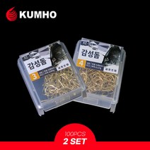 금호조침 KE501 골드 덕용바늘 감성돔 낚시바늘 3 4호 세트