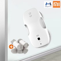 샤오미유핀 스마트 유리창닦이 유리창 로봇청소기 DDC55 3800pa 초강흡력 KC인증(특허 상품), 로봇청소기 01 화이트+10장(5세트)리필걸레