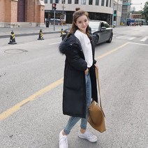 대성물산 겨울 여성 아우터 롱 패딩 U66