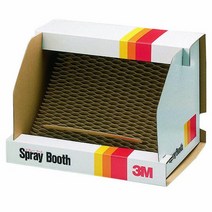 3M 스카치 스프레이 부스 스프레이 풀 흩어짐 방지 W362 x D250 x H250mm BOOTH