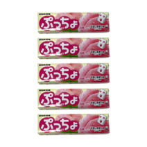 미카쿠토 푸쵸 스틱 캔디 피치 50g x 5개 화이트데이 담라캔디