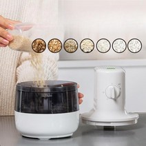 즉석도정기 쌀 현미 나락 벼 소형 정미기 정미기 백미 분쇄, 단일사이즈