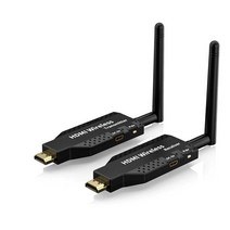 HDMI 송수신기 연장기 모니터 전송 영상 회의, 무선 50미터 송신기 1개 + 수신기 4개