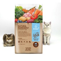 anf 캣 식스프리플러스 인도어 웨이트케어 고양이사료 1.8kg / 23년09월까지