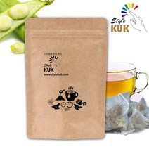 국산 작두콩 껍질차 티백 60티백 작두껍질 작두콩차, 1