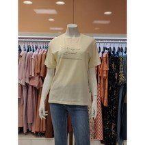 ENC 모달 라운드 반팔 티셔츠 ENLW03892O