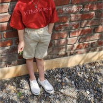 여름 베이직 반바지 아기 유아 아동 키즈 주니어 초등 남여 심플 데일리 시원한 바지 팬츠