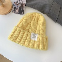 걸스코코 데일리 모자 꽈배기 골지 니트 비니 11color