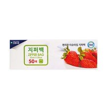크린나라 지퍼백 중형 25x30_50매_4개