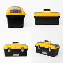 마트498 플라스틱 2단공구박스 38x19cm 공구상자 공구정리함 이동식공구함 공구보관함 카센터 낚시상자 인터넷설치