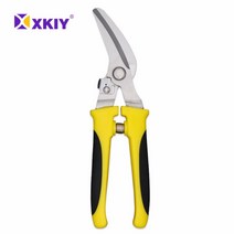 xkiy 다목적 철 가위 스테인레스 스틸 팔꿈치 가위 와이어 슬롯 철 와이어 가위 스트레이트 헤드 주석 가위