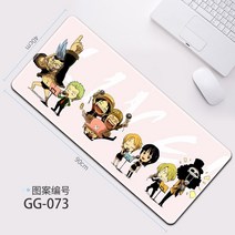 전산용키보드 애니메이션 해적왕 극 큰마우스패드 옆 고정 맟춤제작 주문제작 깔다 PC 테이블패드 큰사이즈 1765875584, GG-073(90*40cm)