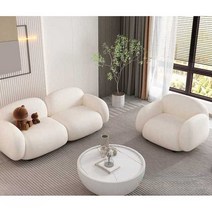 3인용쇼파 수입 명품 디자인소파 카페 쇼룸 인테리어, 2인용