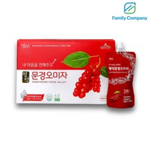명절선물세트 당뇨에좋은음식 기억력증진 오미자즙 120ml 1박스 20포