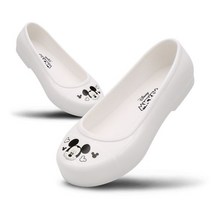 [천삼백케이] [슈라모드] 미키마우스 아동 젤리슈즈(WH)