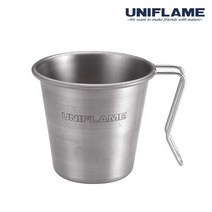 유니프레임 [유니프레임] 스태킹 머그컵 티타늄 350ml 666104, 선택완료, 단품없음