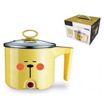 BYK 대용량 1000ml 라면냄비 무선포트 (옐로우), 상세페이지 참조