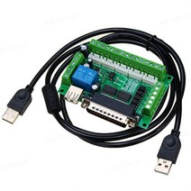 MACH3 조각 기계 인터페이스 보드 5 축 스테퍼 모터 드라이버 광 커플러 절연 cnc, 한개옵션0