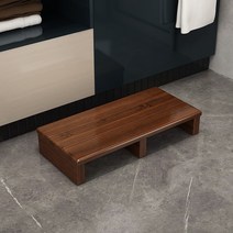 디딤 공부 간이 수험생 각도조절 거치대 책상발받침대 보조 심플 오피스 사무실, 70X30X11[방수브라운]3받침다리