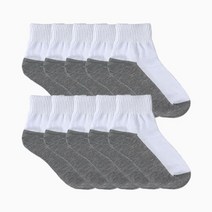 MDF3763 여자 중목 양말 무지 넓은 밴드 화이트투톤 10족 여자/중목/양말/무지