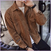 남성 의류 가을 스웨이드 골덴 자켓 fqw 더블에이치 캐주얼 청 편한 데일리 기본 베이직 심플 아이템