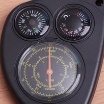 [풀리줄리] 3in1 열쇠고리 온도측정 거리측정 나침반 온도계