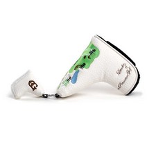 필드 클럽 보호 기역자 커버 디자인 퍼터 카바 선물, 솔이 블랙