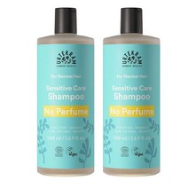 독일 우테크람 Urtekram No Perfume Shampoo 센시티브 케어 노 퍼퓸 샴푸 500ml, 2팩