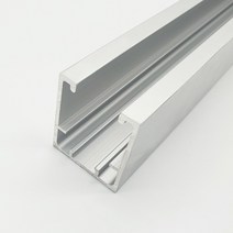 DBT 댐퍼레일 슬라이딩도어 행거레일 미닫이레일, 재단 1~2m(댐퍼별도)