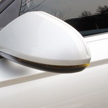 [주주파츠]아우디 A6 컬러 라이트스티커 사이드미러 스티커, 옐로우