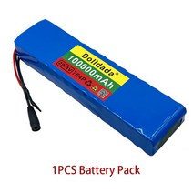 전동 킥보드 배터리 교체 충전식 리튬 이온 배터리 24V 7S4P 29V 18650 100000mAh 자전거 오토바이 전기 스쿠터에 적합 내장 BMS 169004, WHITE