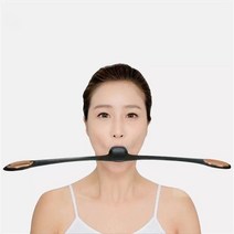 볼살빼기 얼굴 마사지 브이라인 안면 근육 공진 운동기구, 블랙