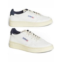 오트리 AUTRY 23SS 여성 메달리스트 로우탑 스니커즈 화이트/네이비탭 AULW SP02 193724