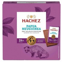 Hachez 하세스 파푸아 뉴 기니 34% 코코아 타블렛 165g x4팩
