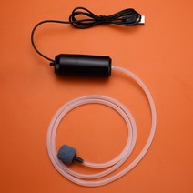 충전식기포기 낚시 산소 수족관 산소 공기 펌프 물고기 탱크 USB 조용한 압축기 에어레이터 휴대용 미니, 07 Small black