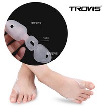 닥터발란스링300 토오링 발가락링 발건강교정 보호대, 단품