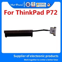 신제품 하드 드라이브 브래킷 캐디 HDD 디스크 케이블 레노버 씽크패드 P50 P51 P52 P53 P72 P73 모바일 워크 스테이션 SSD 케이블, 01 New original _ 11 P72 HDD