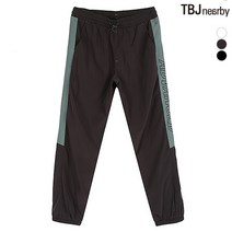 TBJ 유니 AD 9부 배색 블락 밴딩 팬츠(T191PT040P)