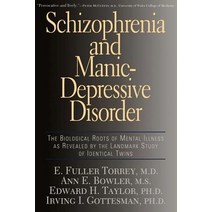 Schizophrenia and Manic-Depressive Disorder: The Biological Roots of Mental Illness as Revealed by the..., Basic Books