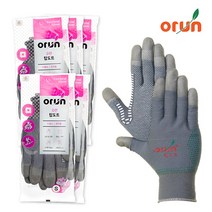 오런 도트장갑 캐셔장갑 탑도트, 탑도트(S), 5개