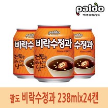 팔도 비락수정과 238mlx24캔 전통음료 음료수 싸다몰2824687, 238ml