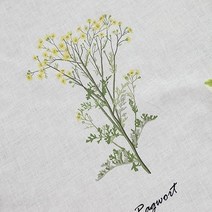 15수린넨컷트지 야생화-레그워트(a3014) D1