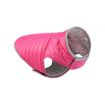 애견 야광 경량 패딩 조끼 중대형견 WI069DG, 핑크